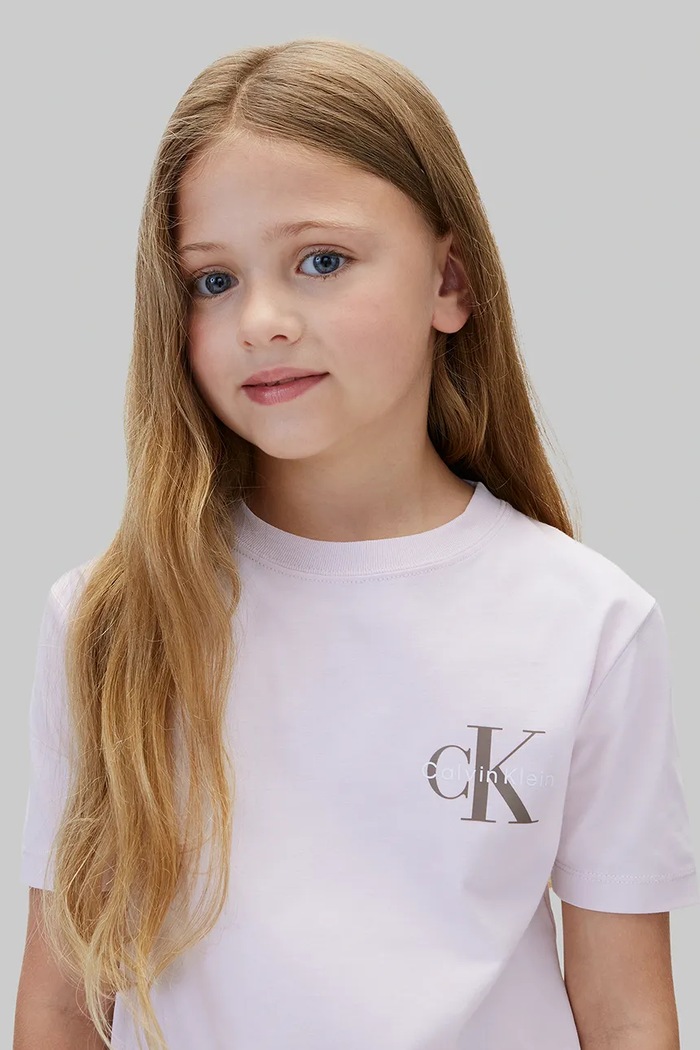 Calvin Klein Jeans T-shirt dziecięcy bawełniany LVCKTJA16U.128.170.9BY2