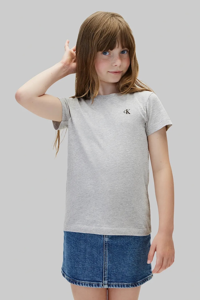 Calvin Klein Jeans T-shirt dziecięcy bawełniany LVCKTJA29G.104.116.9BY2 czarny AW26