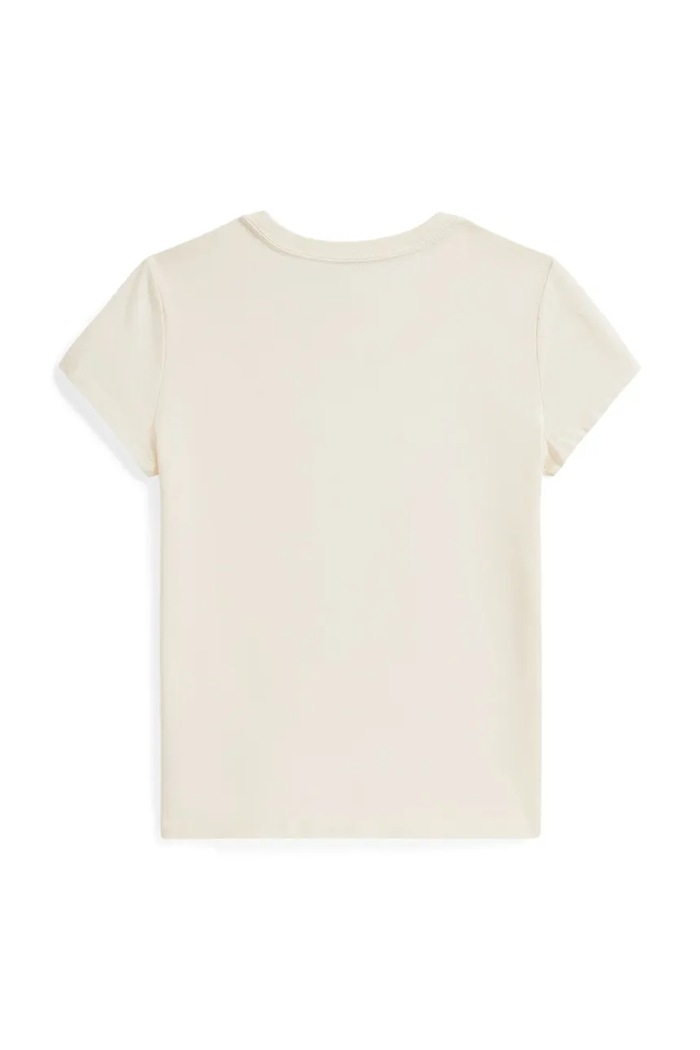 Polo Ralph Lauren Majica za djecu od pamuka 313B28481001 bež AW26