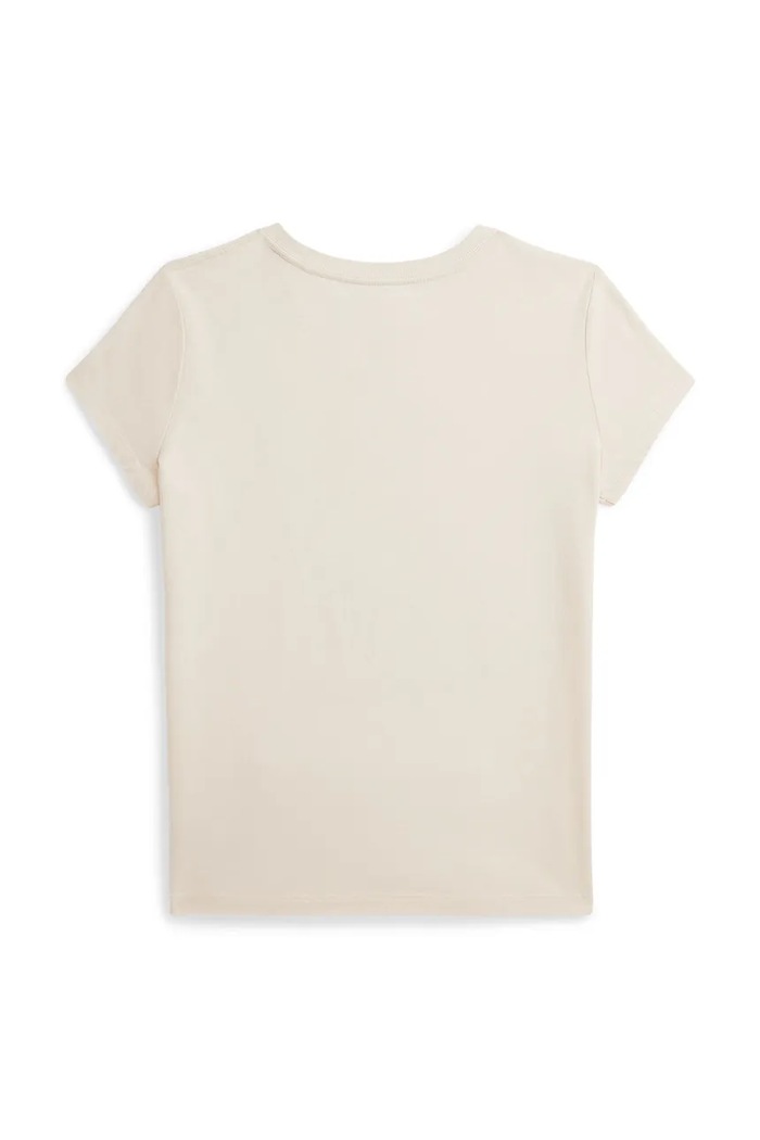 Polo Ralph Lauren Majica za djecu od pamuka 313B26296001 bež AW26