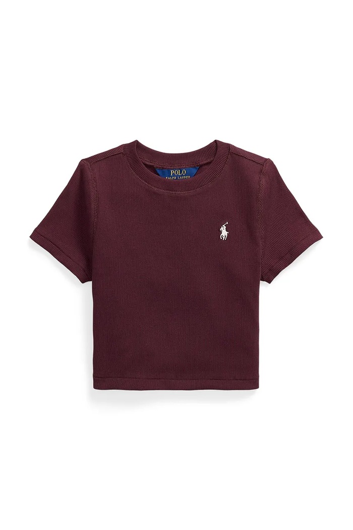 Polo Ralph Lauren Majica za djecu s modalom 313A96144009 bordo AW26