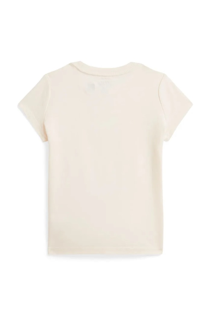 Polo Ralph Lauren Majica za djecu od pamuka 312B28481001 bež AW26