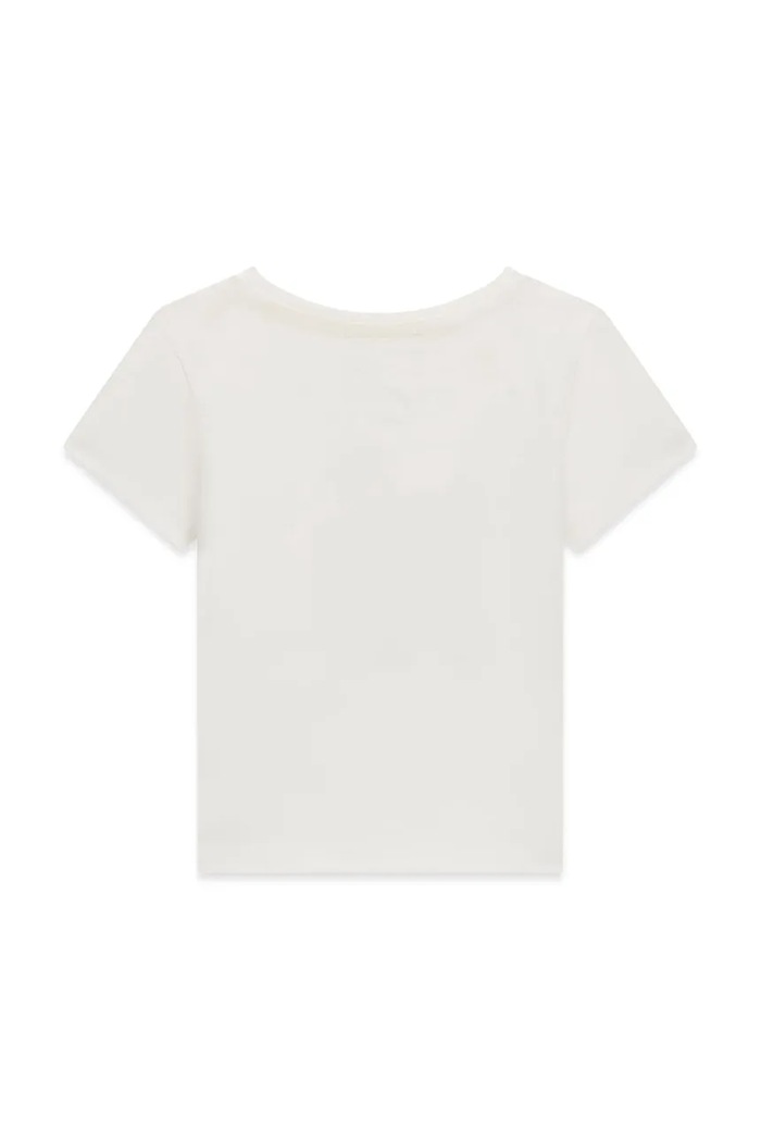 Guess T-shirt dziecięcy z bawełną GJ X MINIONS K6YI28.K6650.9BY2 biały AW26