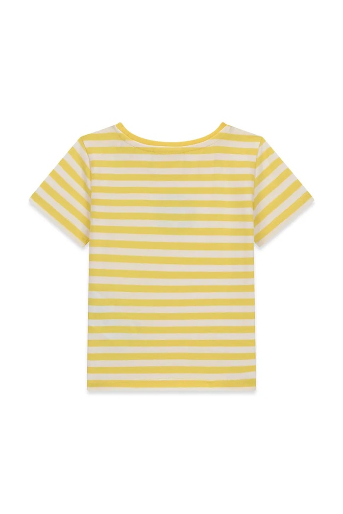 Guess T-shirt dziecięcy z bawełną GJ X MINIONS K6YI27.K6649.9BY2 żółty AW26