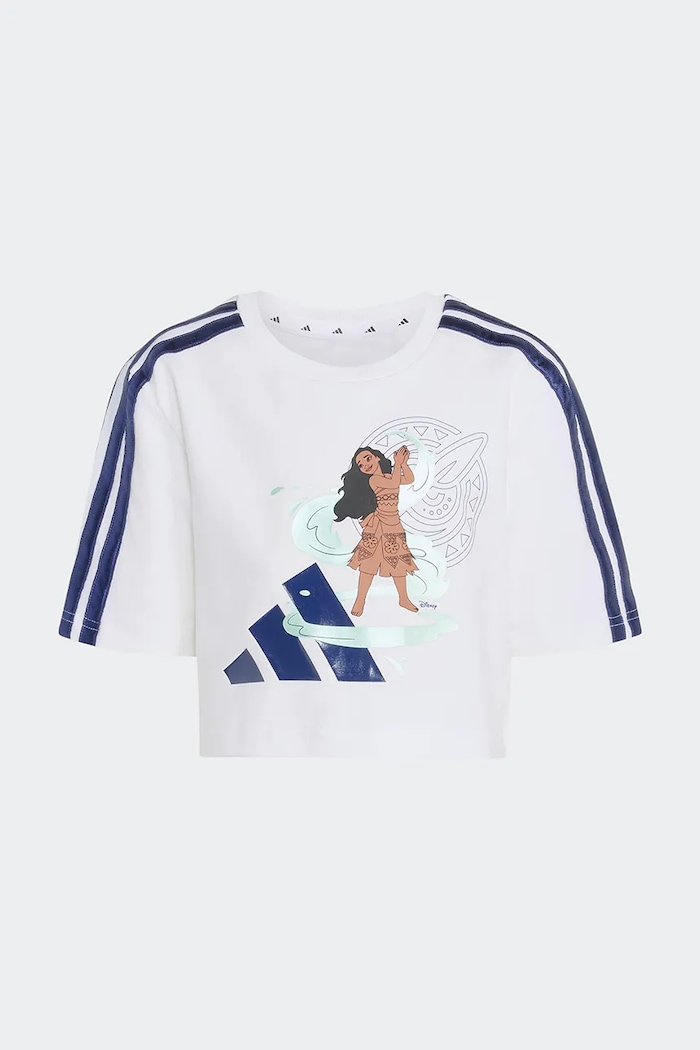 adidas tričko detské bavlnené s elastanom DISNEY KG6136 biela AW26