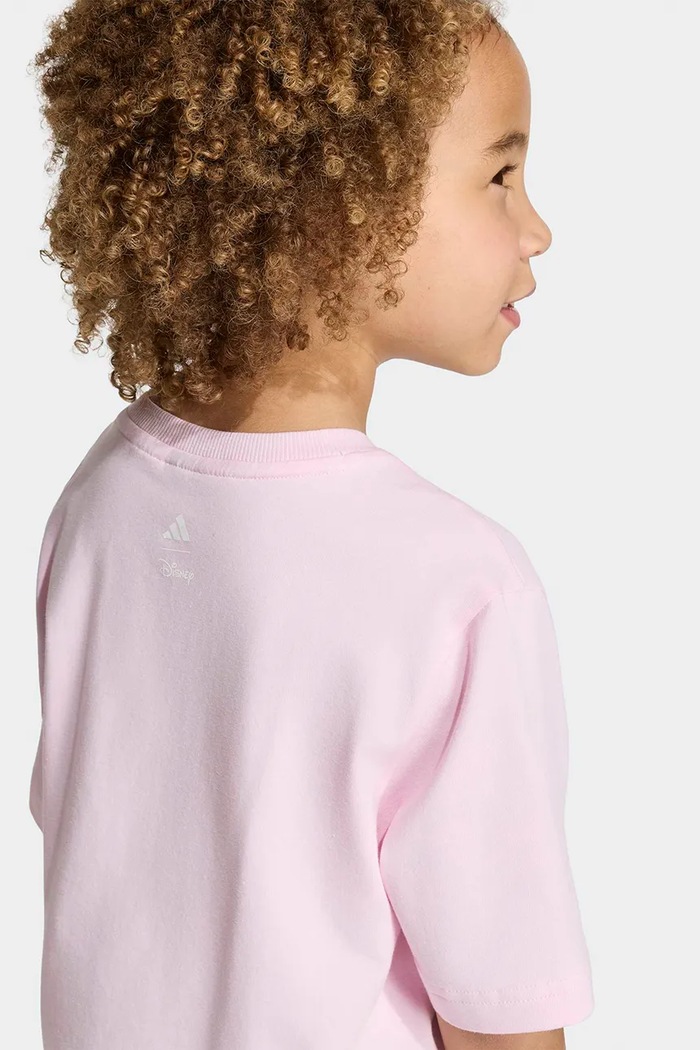 adidas футболка дитяча бавовняна з еластаном DISNEY MINNIE MOUSE рожевий KS3948