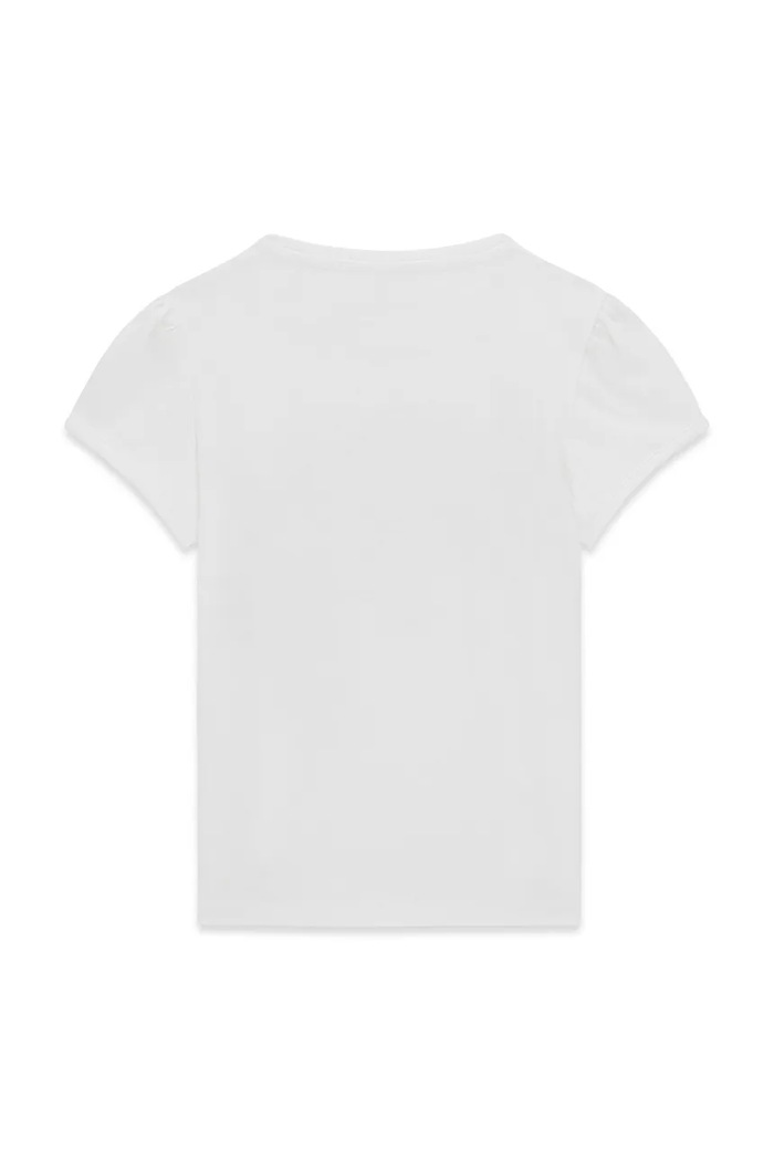 Guess t-shirt per bambini in cotone con elastan K6YI17.K3697.9BY2 bianco AW26