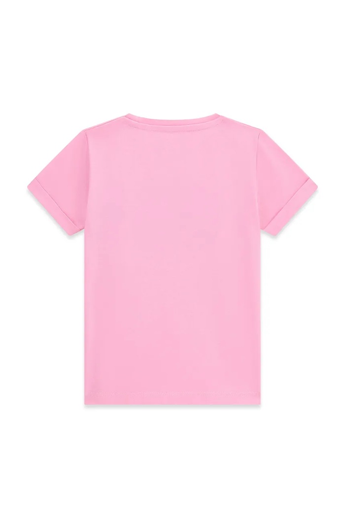 Guess tricou pentru copii, din bumbac cu elastan K6YI06.K3670.9BY2 roz AW26