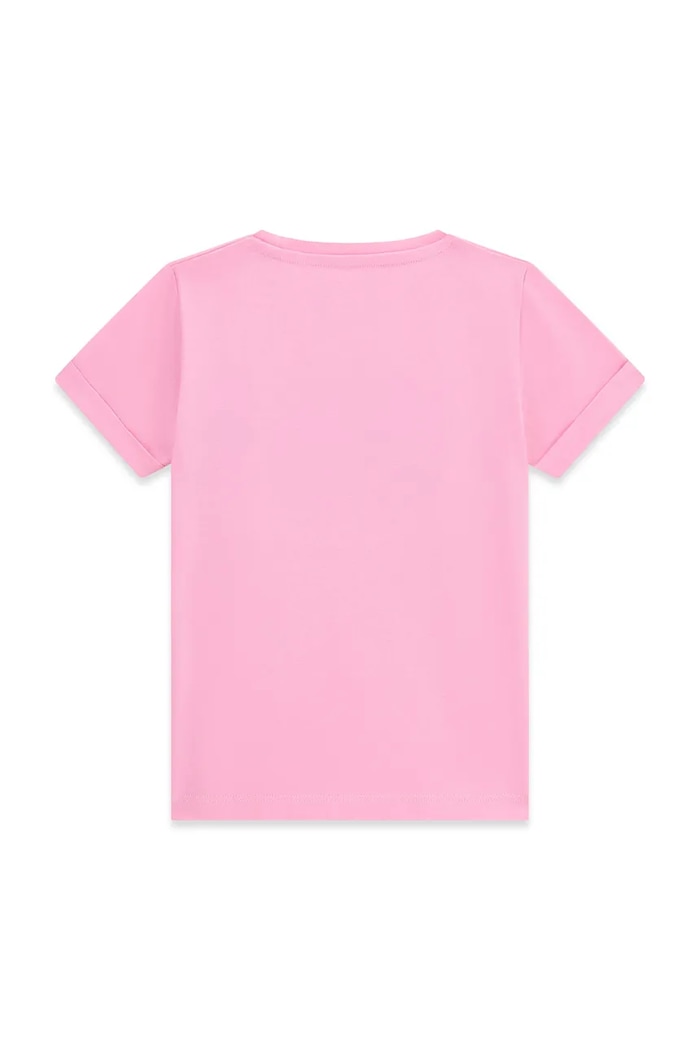 Guess tricou pentru copii, din bumbac cu elastan K6YI06.K3670.9BY2 roz AW26