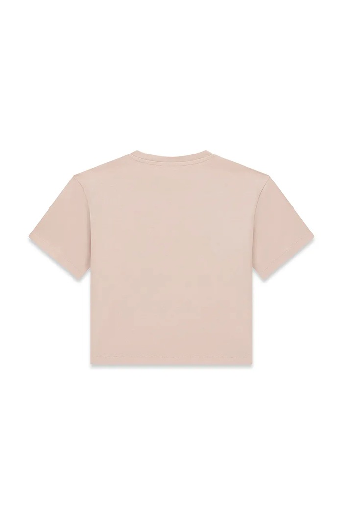 Guess T-shirt dziecięcy bawełniany J6YI42.K5197.9BY2 różowy AW26