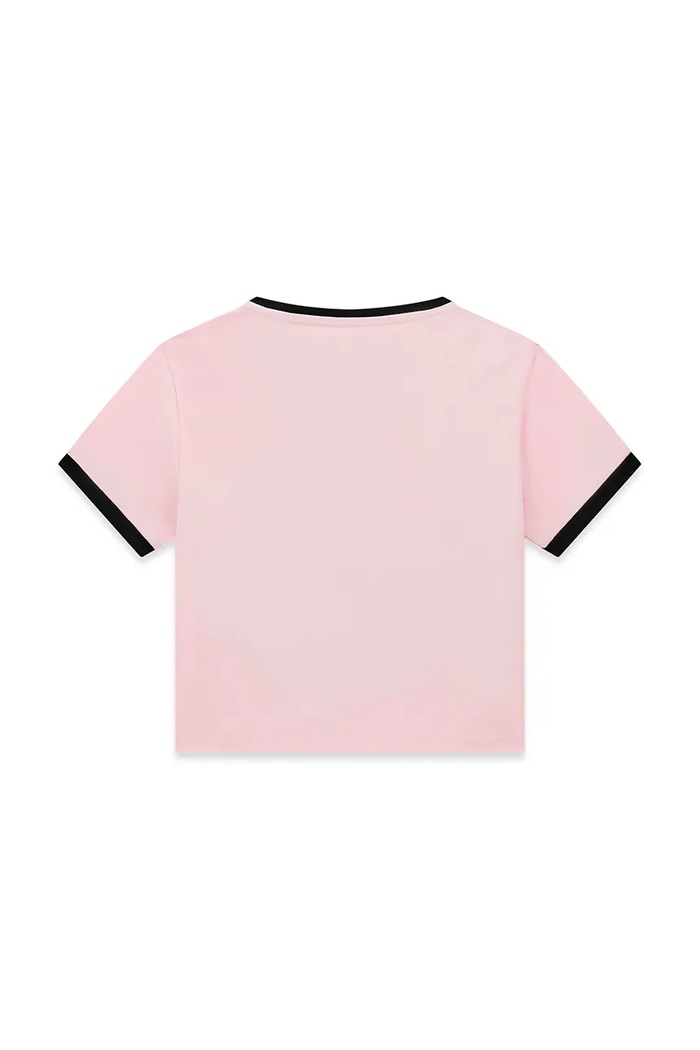 Guess футболка дитяча бавовняна з еластаном J6YI11.K3716.9BY2 рожевий AW26