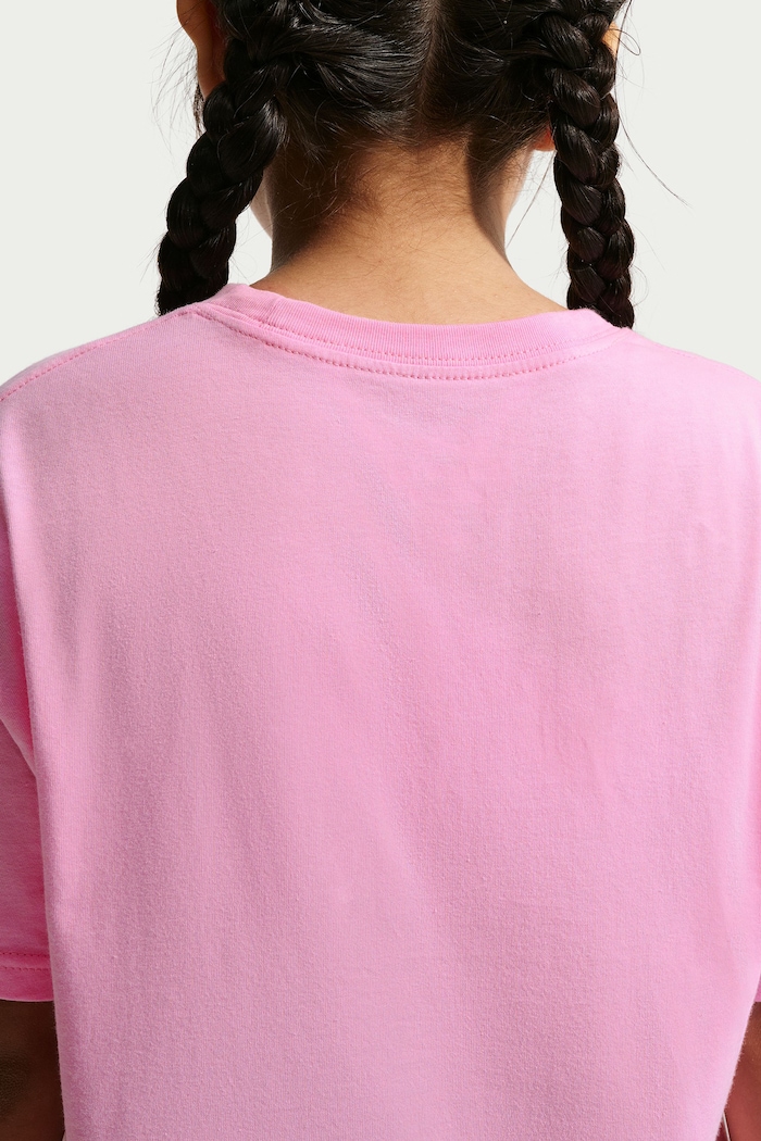 T-shirt dziecięcy bawełniany Nike Sportswear Nike różowy IO2194