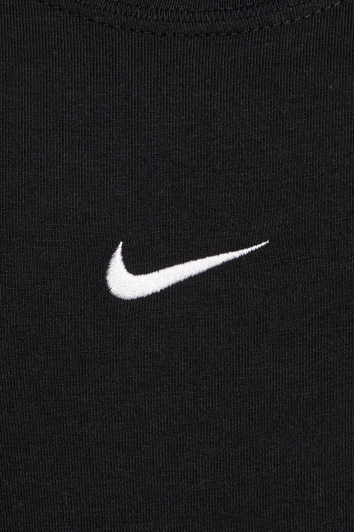 T-shirt basic dziecięcy z modalem Nike Sportswear Nike czarny HF7010