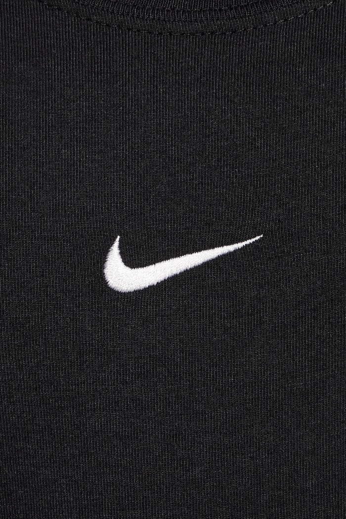 T-shirt basic dziecięcy z modalem Nike Sportswear Nike czarny HF7010