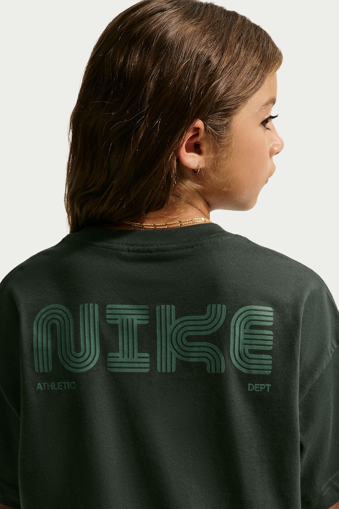 Chłopiec Nike T-shirt dziecięcy bawełniany Nike Sportswear Club IO2172 czarny