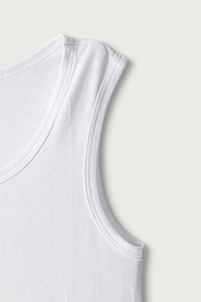 United Colors of Benetton Τοπ παιδικό βαμβακερό με ελαστάν 2-pack 3G680H00R.G.Seasonal