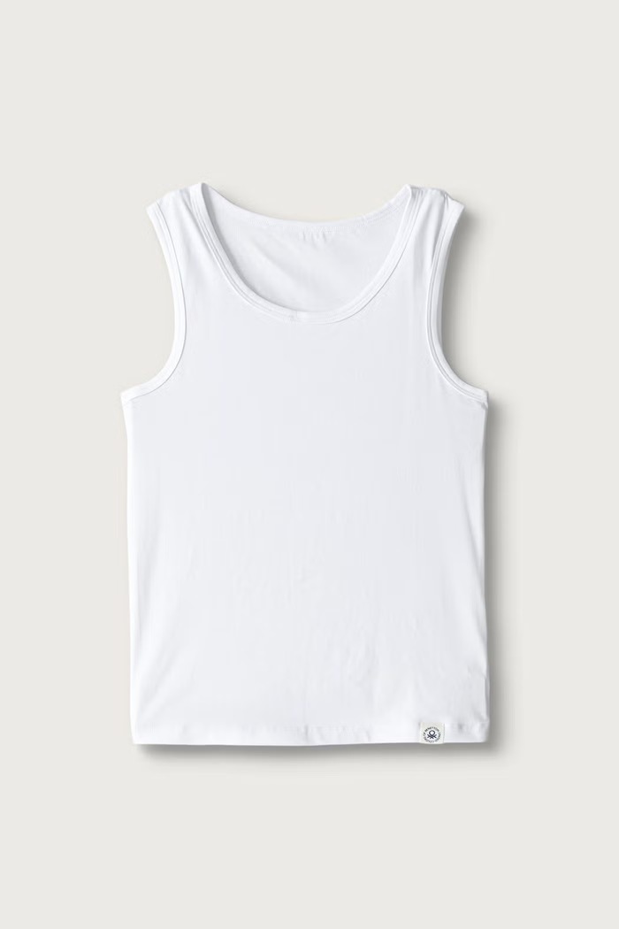 United Colors of Benetton Τοπ παιδικό βαμβακερό με ελαστάν 2-pack 3G680H00R.G.Seasonal γκρί AW26