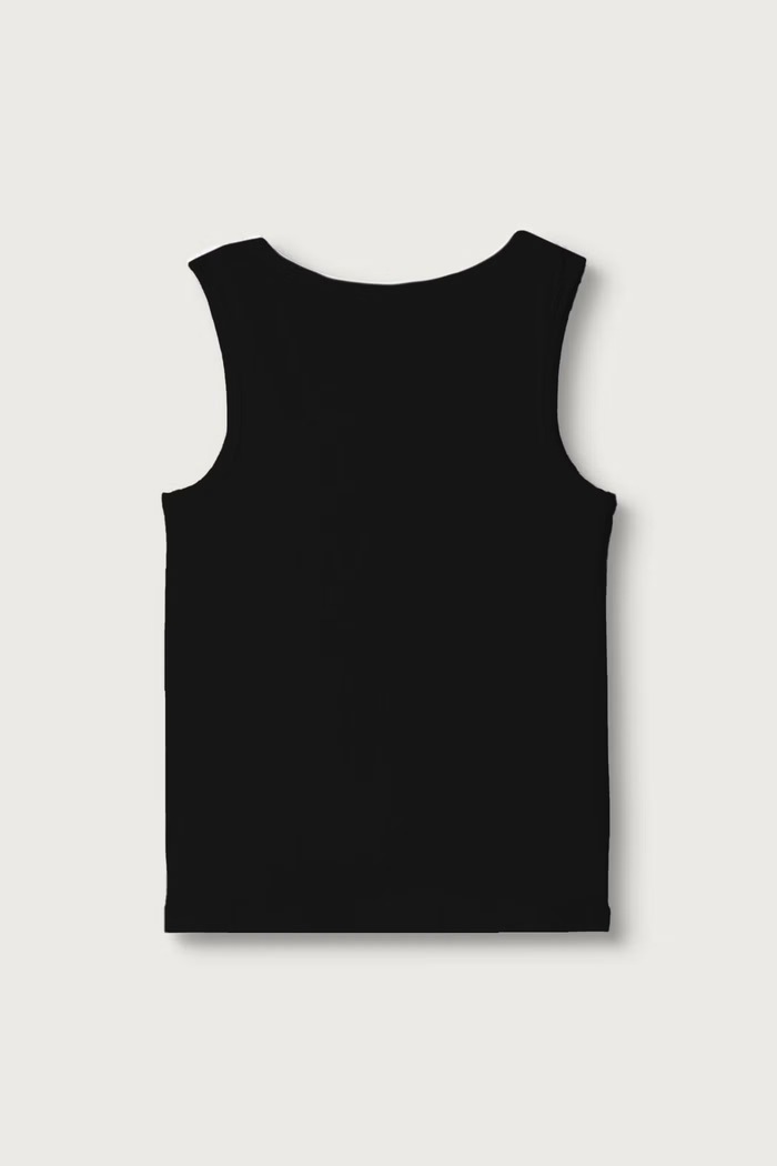 Τοπ παιδικό βαμβακερό με ελαστάν 2-pack United Colors of Benetton μαύρο 3G680H00R.G.Seasonal