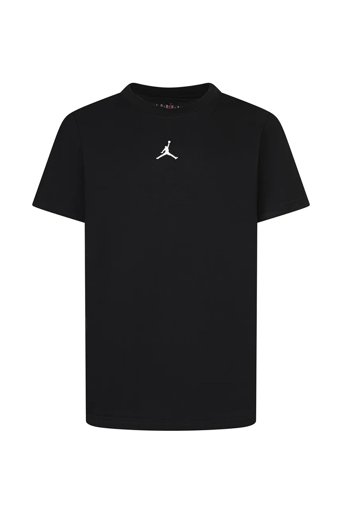 Jordan T-shirt dziecięcy z bawełną 95D618 czarny AW26