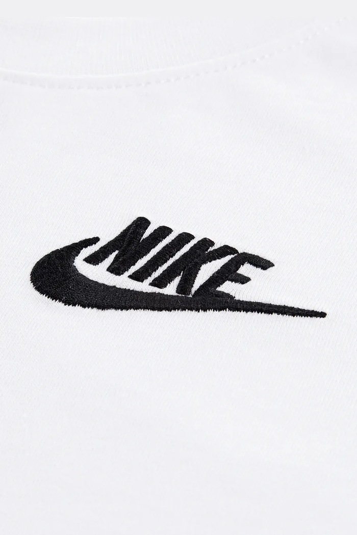 T-shirt παιδικό με βαμβάκι Nike 8UC545 λευκό