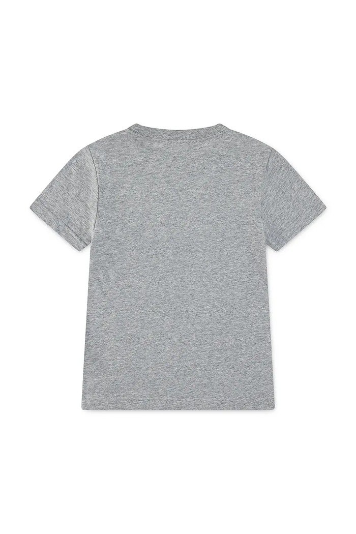 Nike T-shirt παιδικό με βαμβάκι 8UC545 γκρί AW26
