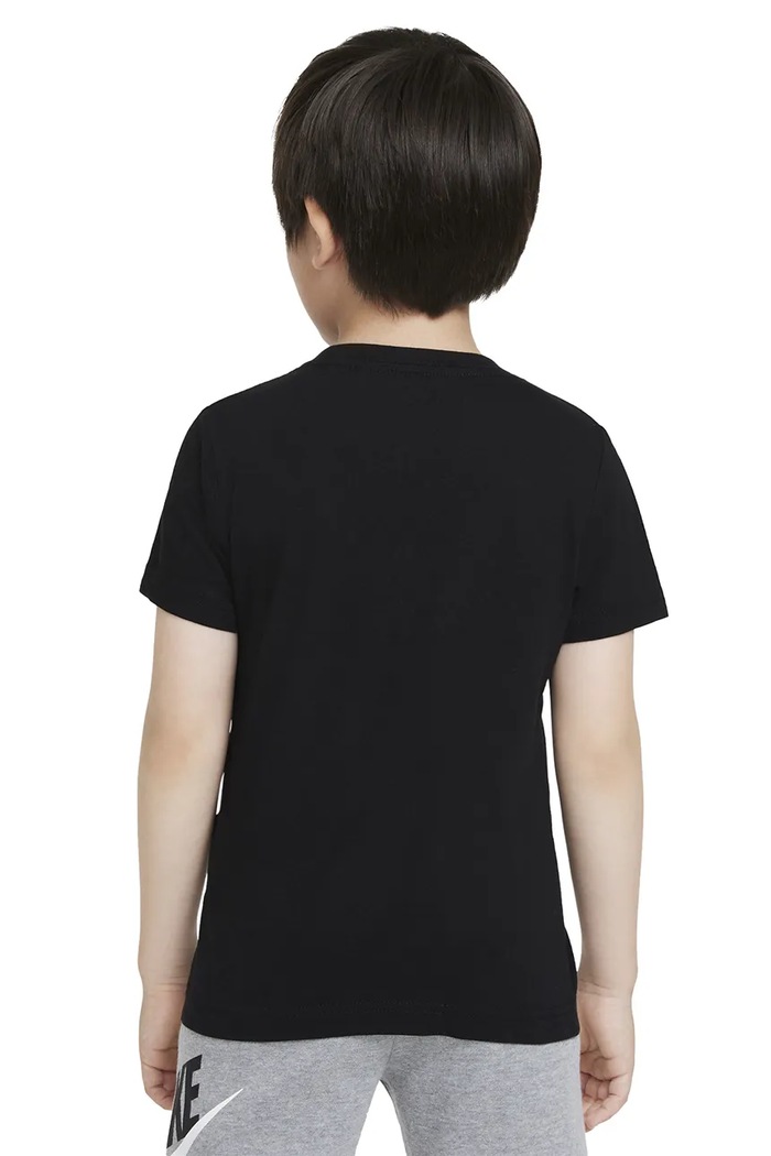 T-shirt παιδικό με βαμβάκι Nike μαύρο 8UC545