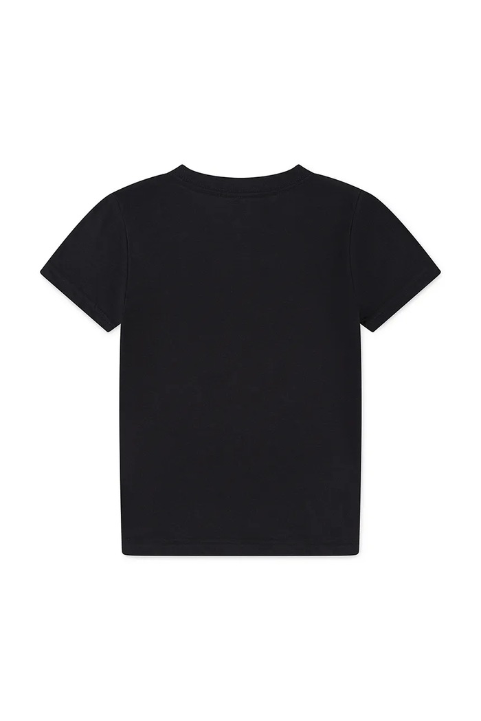 Chłopiec Nike T-shirt dziecięcy z bawełną 8UC545 czarny