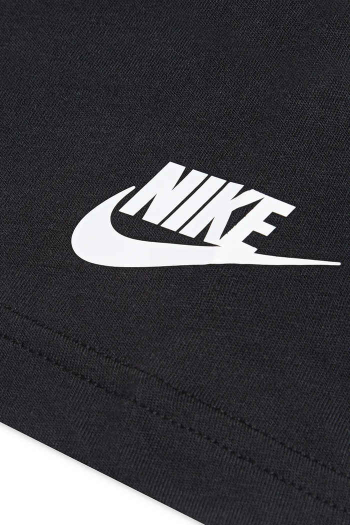 Chłopiec Nike T-shirt dziecięcy z bawełną 86J575 czarny