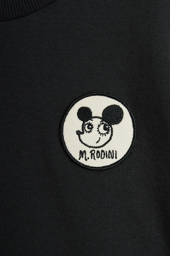 T-shirt dziecięcy bawełniany Ritzratz Mini Rodini 26720144 czarny
