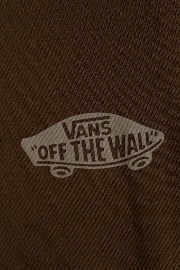 Deklice Vans Kratka majica otroška bombažna Double Standard Fill SS Tee VN00102EFST1 rjava