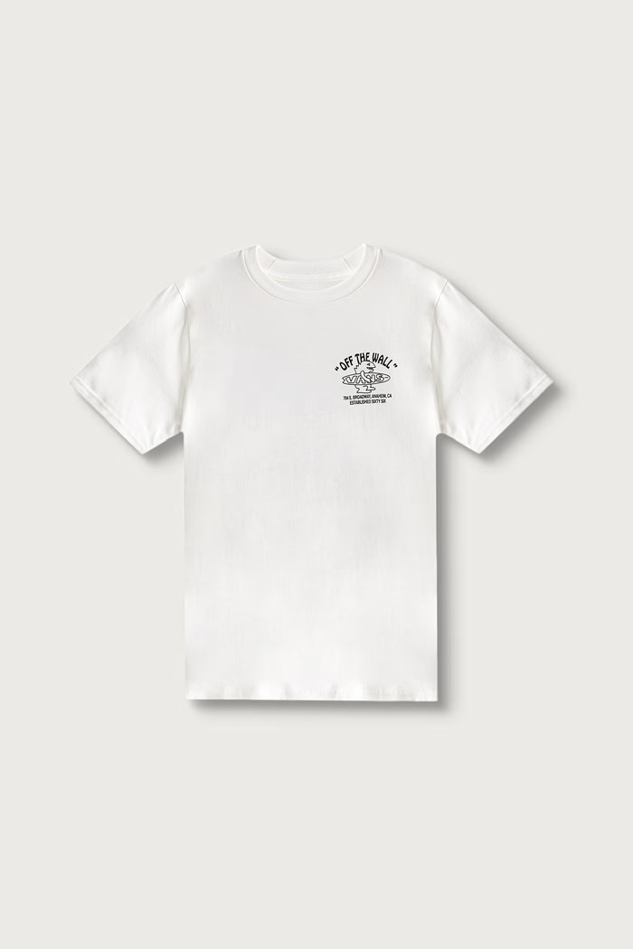 Vans Tričko detské bavlnené Food Spot SS Tee biela VN000WAAWHT1