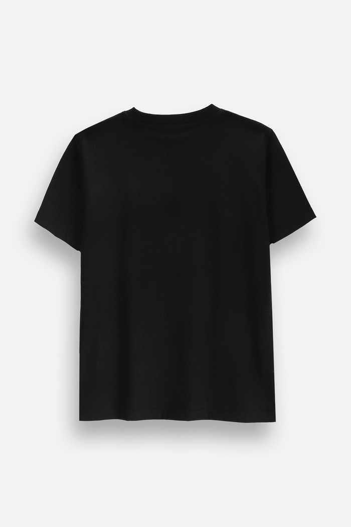 Coccodrillo T-shirt παιδικό βαμβακερό ZC6143204VUA μαύρο AW26