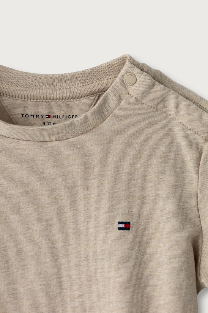 Tommy Hilfiger T-shirt dziecięcy bawełniany z elastanem 2-pack KN0KN02318.9BY2