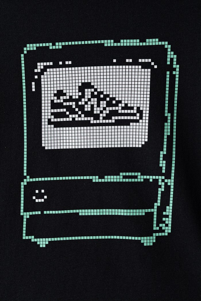 Chłopiec New Balance T-shirt dziecięcy bawełniany YT62K3X9 czarny