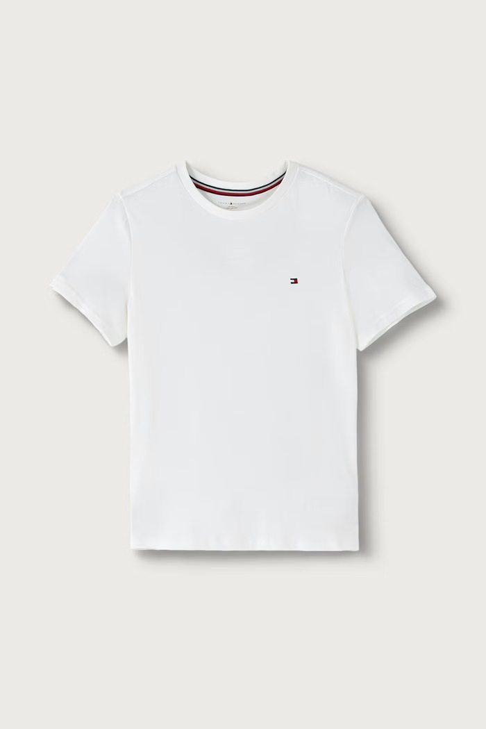 Tommy Hilfiger T-shirt dziecięcy bawełniany 2-pack UK0UK00073.9BY2 pomarańczowy AW26