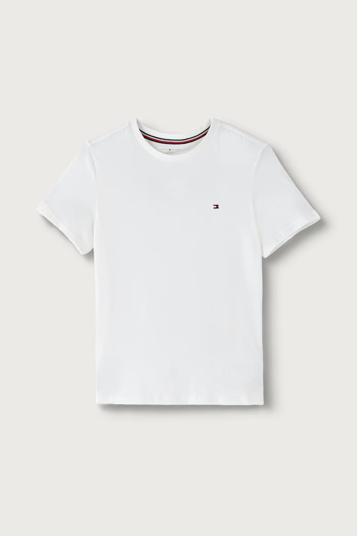 Tommy Hilfiger T-shirt dziecięcy bawełniany 2-pack UK0UK00073.9BY2 pomarańczowy AW26