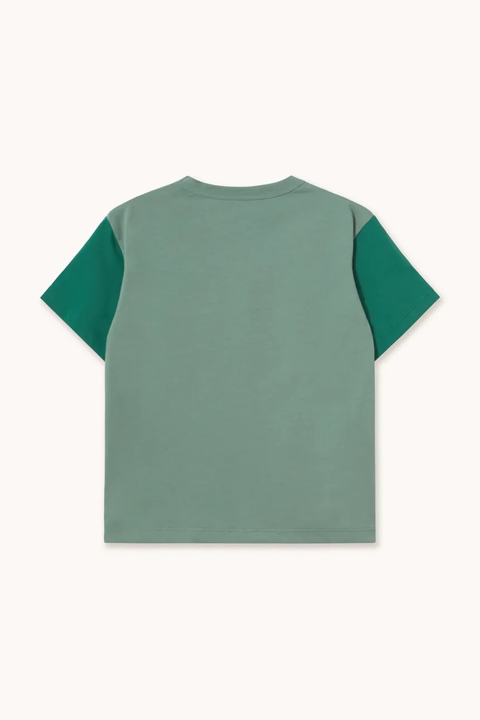 Tinycottons tričko dětské bavlněné TINY TEA ROOM GRAPHIC TEE AW26.416 zelená AW26