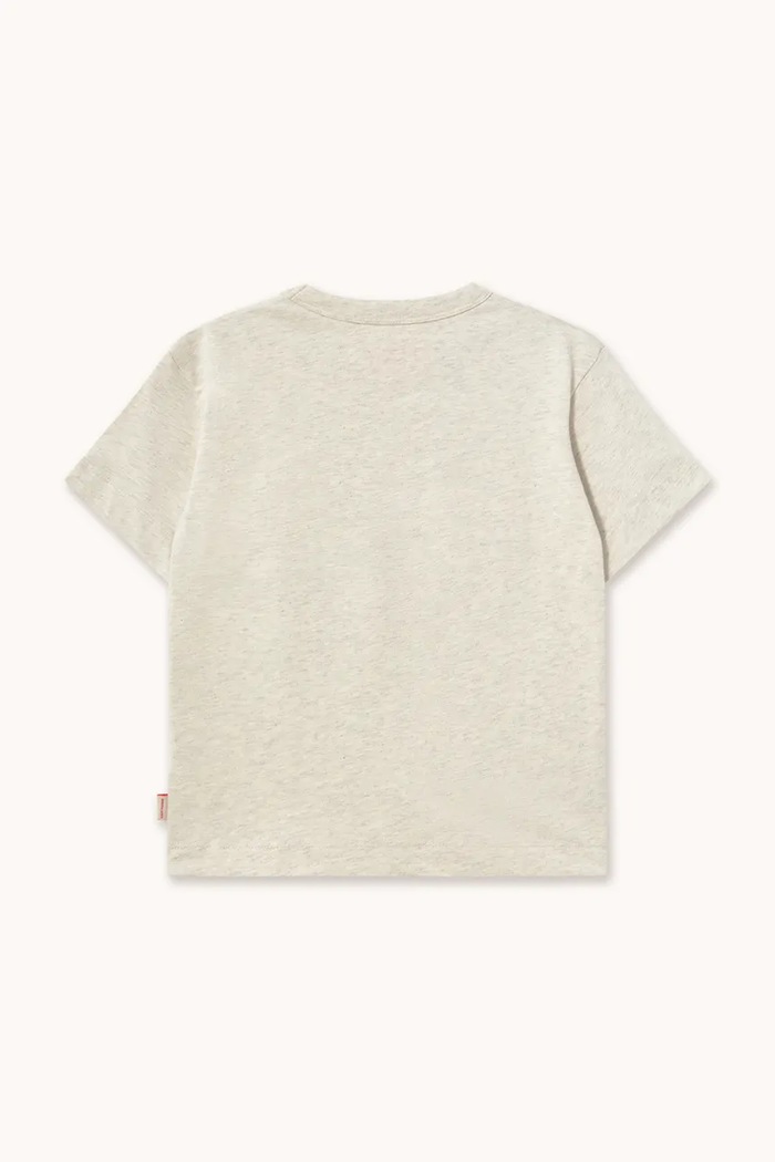 Tinycottons tričko dětské bavlněné CURLY DOG GRAPHIC TEE AW26.411 bílá AW26