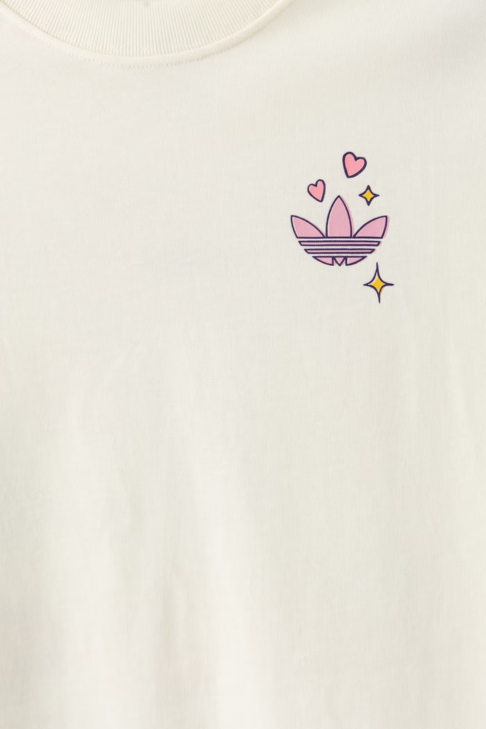 Băieți adidas Originals tricou pentru copii din bumbac LH4729 bej