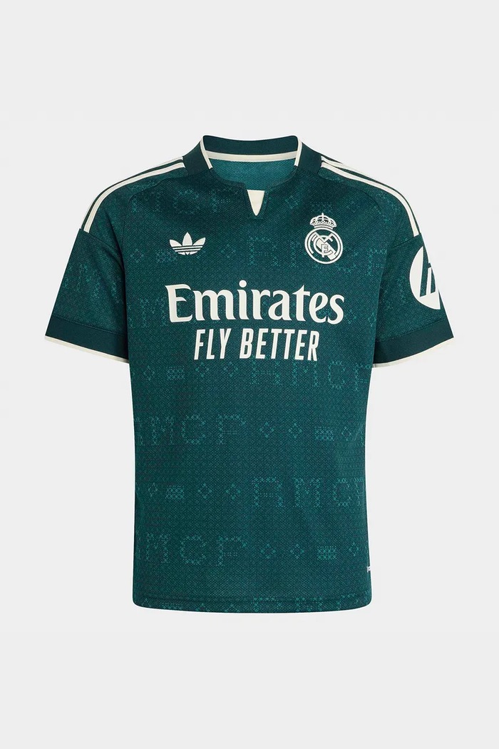 adidas Performance T-shirt dziecięcy REAL MADRID KC3991 turkusowy AW26