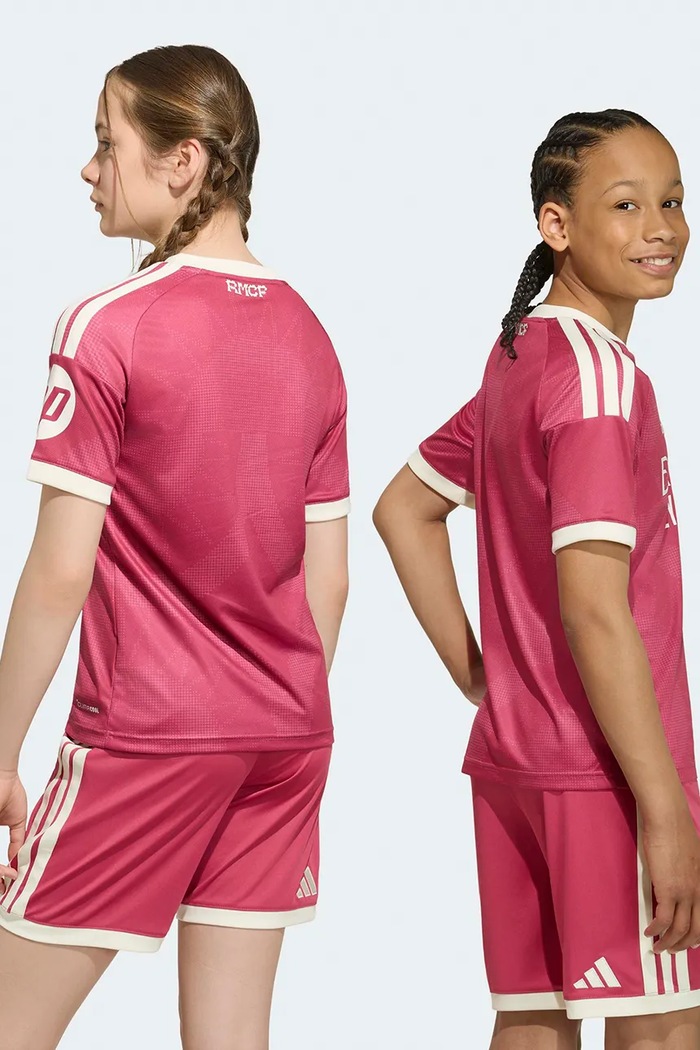 T-shirt treningowy dziecięcy REAL MADRID adidas Performance KC3966 różowy