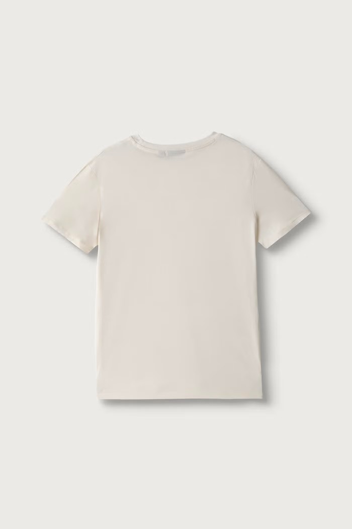 Napapijri T-shirt dziecięcy bawełniany SALIS SS 2 NP0A4GEHN1A1.122.128 beżowy AW26
