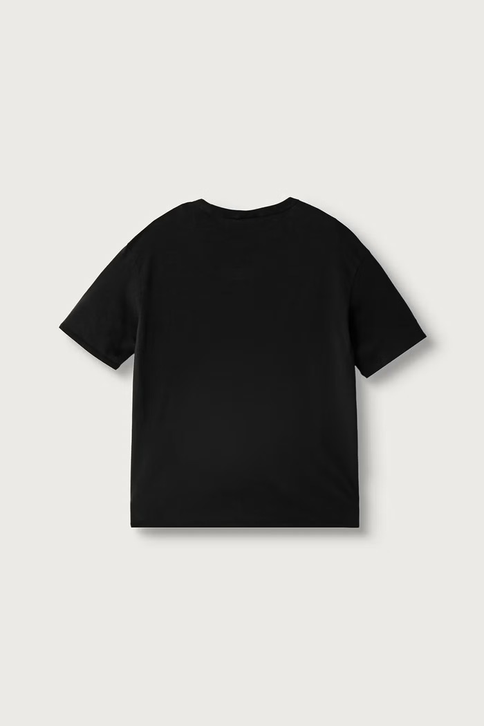Napapijri T-shirt dziecięcy bawełniany S-NEW BOX LOGO SS NP0A4IFY9411.122.128 granatowy AW26