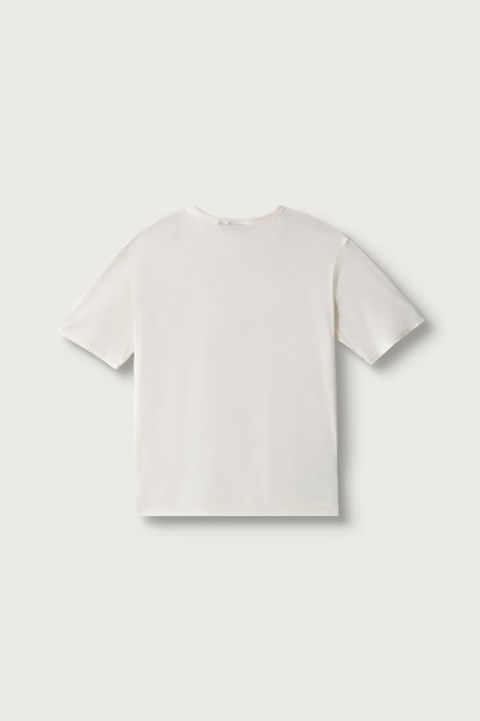 Napapijri T-shirt dziecięcy bawełniany S-NEW BOX LOGO SS NP0A4IFYN1A1.122.128 beżowy AW26