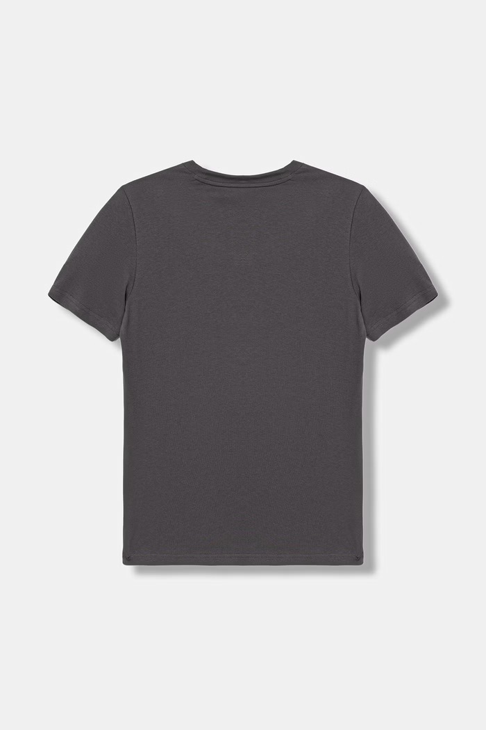 Puma T-shirt basic dziecięcy z bawełną CLS BADGE Cat Tee 694700 szary AW26
