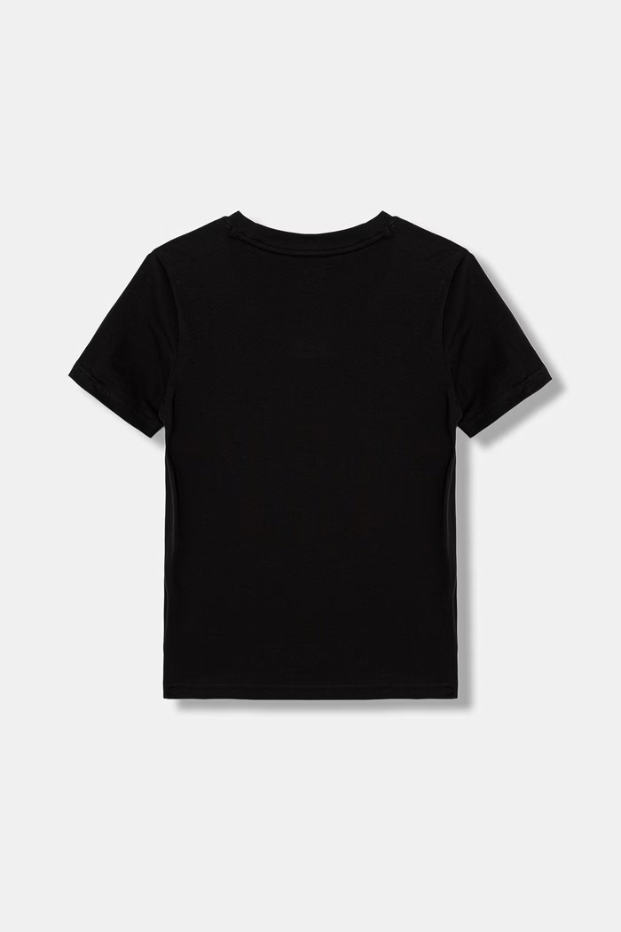 Puma T-shirt basic dziecięcy bawełniany ESS 2 COLOR Small No. 1 Logo 685779.9BY2 czarny AW26