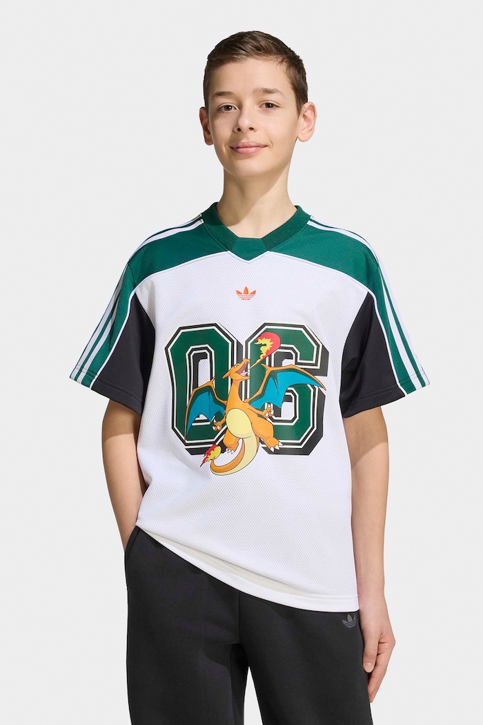 Majica za djecu POKEMON adidas Originals KS7105 bijela