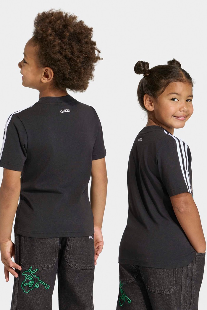 Αγορίστικα adidas Originals T-shirt παιδικό βαμβακερό POKEMON KS7093 μαύρο