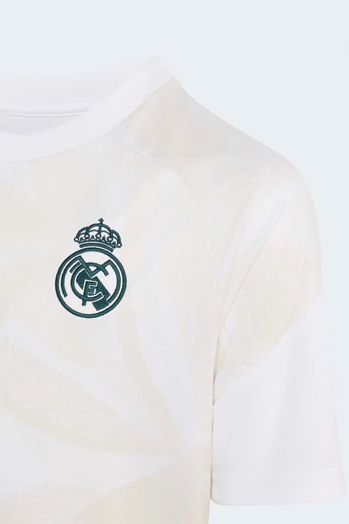 T-shirt sportowy dziecięcy REAL MADRID adidas Performance KR2857 biały