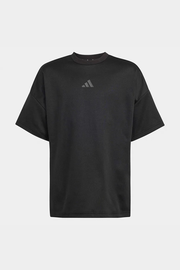 adidas Tričko detské s bavlnou KB6854 čierna AW26